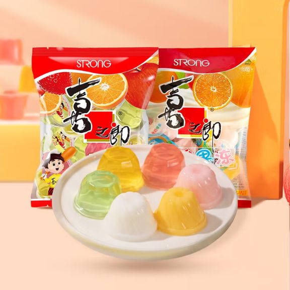 喜之郎经典果冻什锦乳酸口味多规格散量贩装箱装儿童节日婚礼礼物